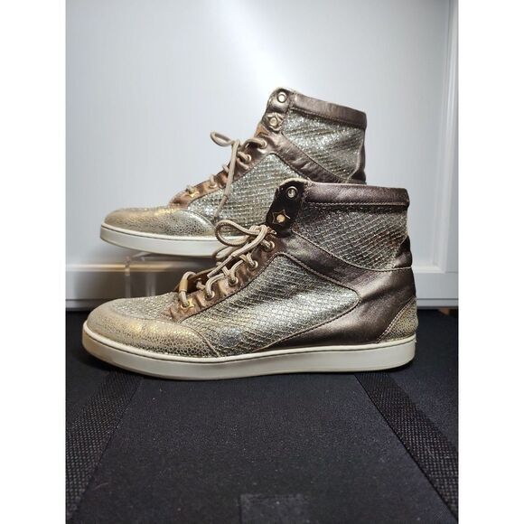 Jimmy Choo Metallic Trainer's Size 39